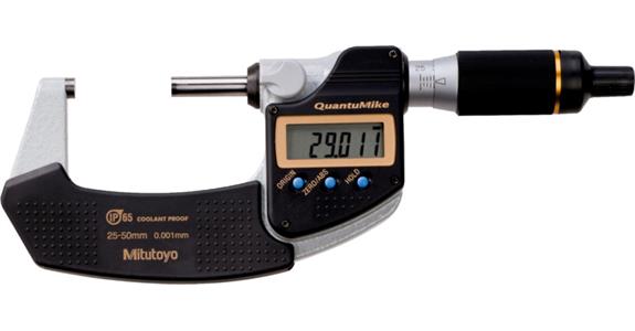 QuantuMike digital micrometer measuring range 25-50 mm