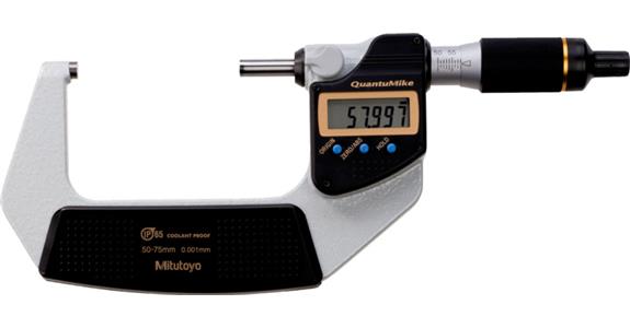 QuantuMike digital micrometer measuring range 50-75 mm