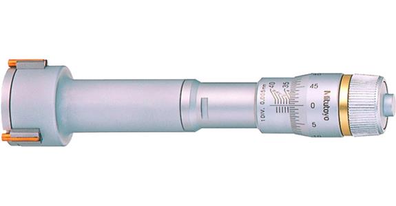 3-point internal micrometer 20-25 mm with TiN-coated measuring faces