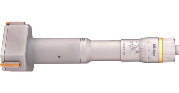 3-point internal micrometer 75-88 mm with TiN-coated measuring faces