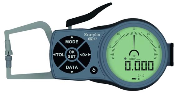 Cyfrowa, zewnętrzna macka pomiarowa typu K110T stopień ochrony IP67 MR 0-10 mm