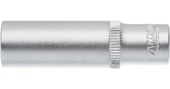 ATORN końcówka klucza nasadowego 7 mm 1/4 cala DIN 3124 sześciokąt wersja długa