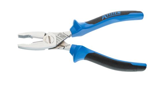 ATORN szczypce uniwersalne wzmacniane 180 mm, uchwyty 2-elementowe