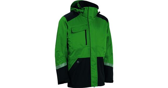 Kurtka stretch, zielona/czarna roz. XL