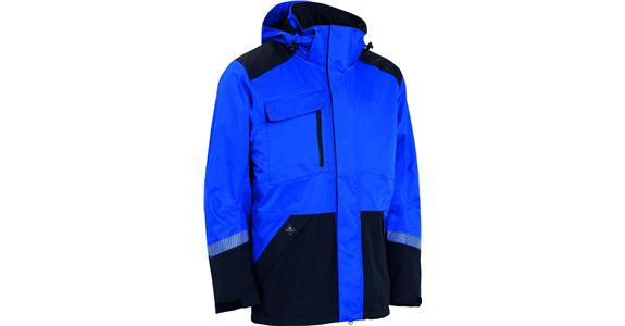 Kurtka stretch szafirowa/czar. 3XL