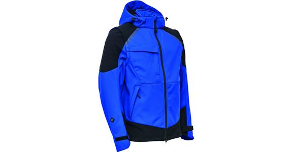 Kurtka softshell szafirowa/czarna rozmiar S