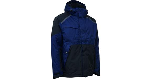 Zimowa kurtka stretch, granatowa/czarna, rozmiar 4XL