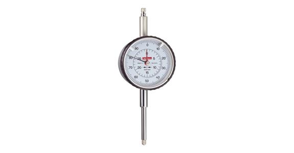 Precision dial gauge, impact-resistant 0.01 mm, measuring range 30 mm