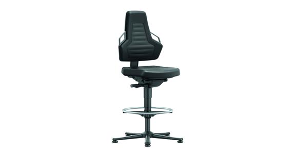 Obr. krz. rob. Nexxit 3 wys. siedz. 570-820 mm z płozą, pianka PU, sz. uchwyt