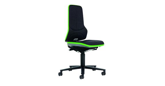 Obr. krz. rob. Neon 2 wys. siedz. 450-620 mm tapic.tk. z odl., ziel. pasek elast.