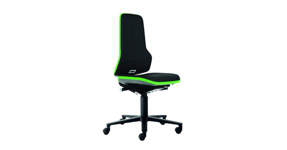 Obr. krz. rob. Neon 2 wys. siedz. 450-620 mm syn. sk. z odl., ziel. pasek elast.