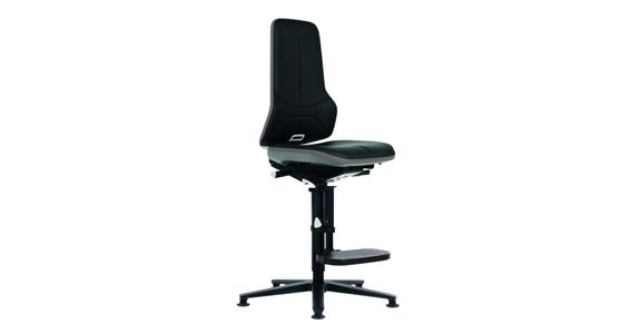 Obr. krz. rob. Neon 3 wys. siedz. 590-870 mm syn. sk. z płozą, sz. pasek elast.