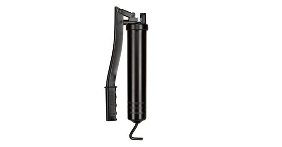 Hand lever grease gun DIN 1283 die-cast zinc head max. 400 bar