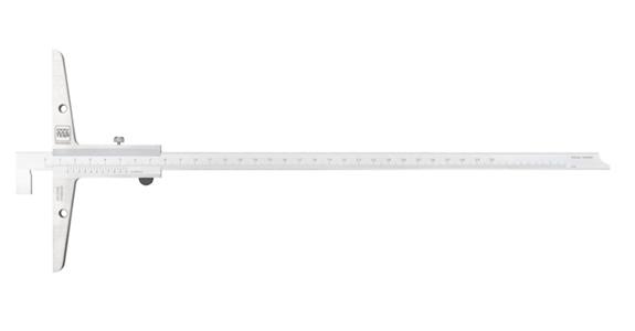 Analogowe głębokościomierze 150 mm 0,05 mm ze stałą płytką ogranicznika