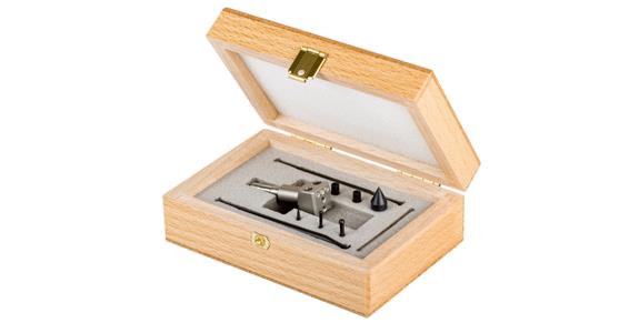 Gauge slide set 9 pieces in case for height measuring devices Micro Hite Plus M