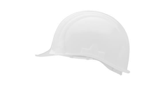 Kask Baumeister 80, biały, rozmiar 2 I/79 G-R Eco-opaska z zamknięciem obrotowym