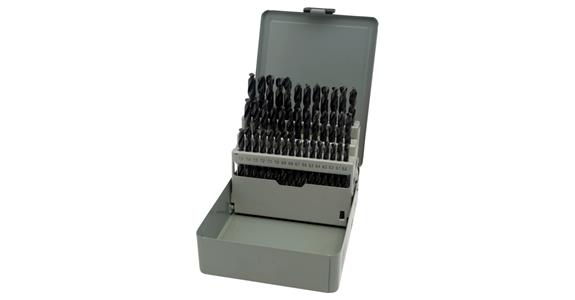 HHW zestaw wierteł spiralnych DIN 338 HSS typ N śr. 6-10,0 mm w pudełku