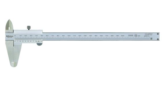 Suwmiarki noniuszowe, noniusz 0-200 mm 0,02 mm metryczny