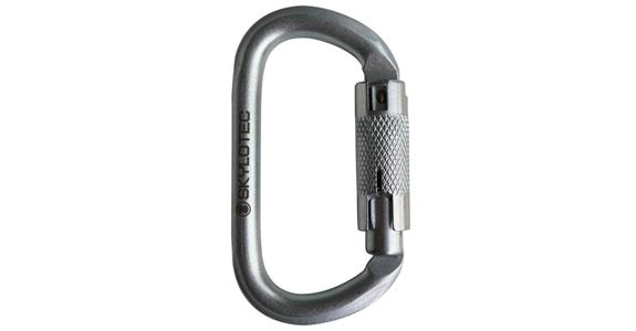 Karabińczyk Ovalsteel TRI rozwarcie 18 mm 30 kN