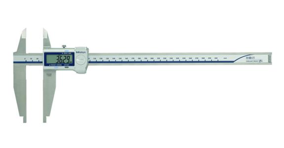 Digital workshop callipers 0-300 mm with blade tips and data output