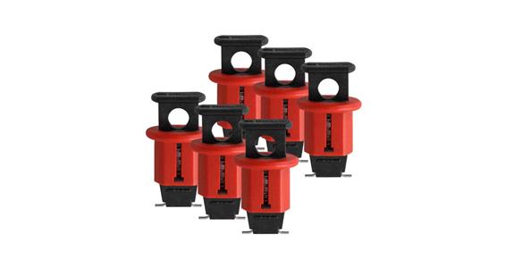 Mini lockout for circuit breaker type POS 6 pieces