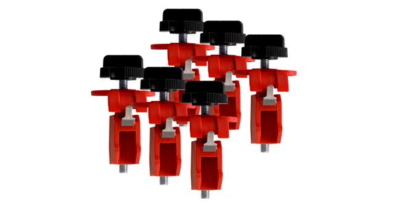 Mini lockout for circuit breaker type TBLO 6 piece