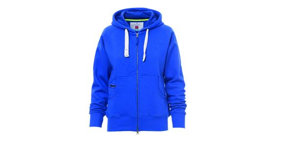 Ladies' hooded jacket Dallas royal blue size M