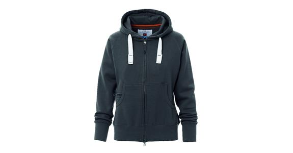 Ladies' hooded jacket Dallas smoky grey size XS