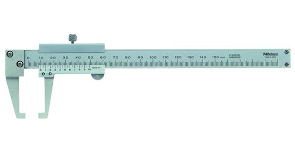 Suwmiarki noniuszowe z kątowymi powierzchniami pomiarowymi 0-150 mm