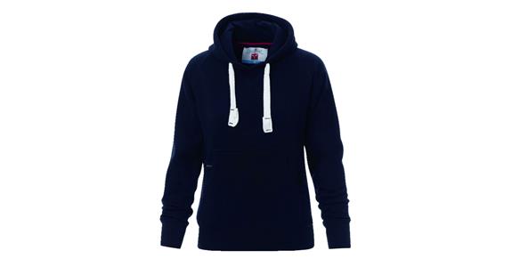 Ladies' hooded shirt Atlanta navy size S