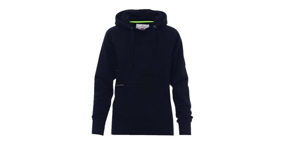 Ladies' hooded shirt Atlanta black size XS