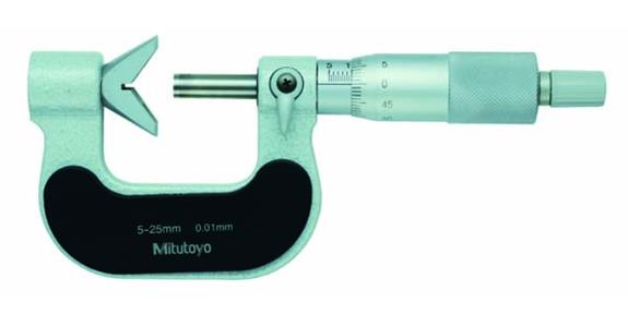 Micrometer for 5-piece test objects 25-40 mm