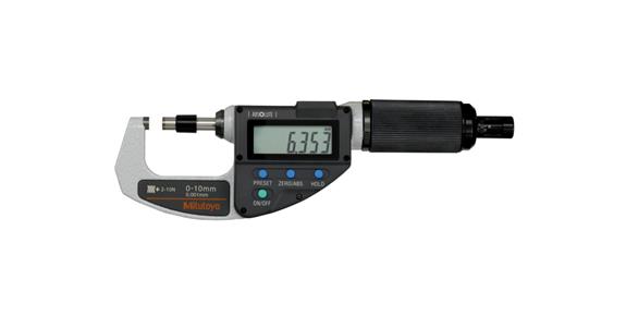 Mitutoyo Quickmike micrometer with adjustable measuring force 10-20 mm