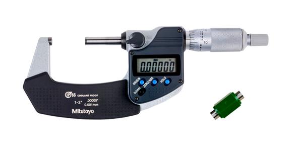 Mikrometr cyfr. 25-50 mm, IP65, z pokr. z grzech., bez wyjścia danych 293-341-30