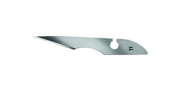 Scalpel blade no. 11 pack=12 pcs