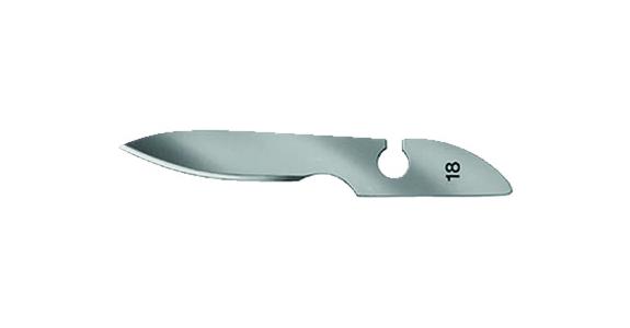 Scalpel blade no. 18 pack=12 pcs