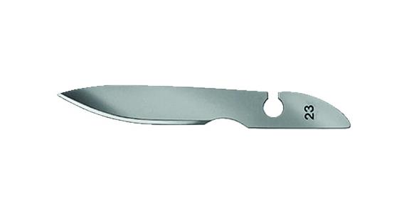 Scalpel blade no. 23 pack=12 pcs