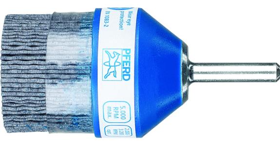 Brush SIC diameter 38 mm, shank 6 mm, PBUPR 3838/6 SiC G120 1.10