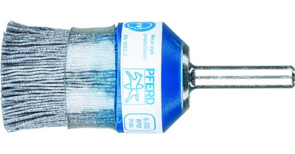 Brush SIC diameter 25 mm, shank 6 mm, PBUPR 2528/6 SiC G120 0.55