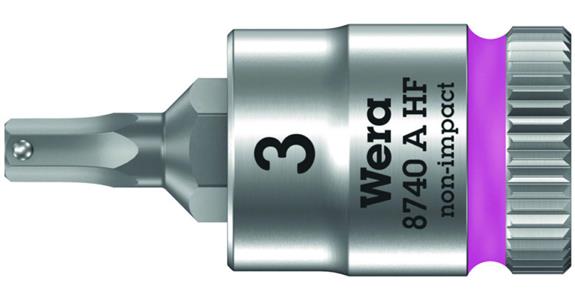 Końcówka wkrętaka WERA, 3 mm, trzpień 1/4
