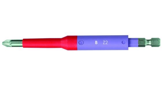 IEC-Safety Bit E6,3 Kreuz-Schlitz PZ2 X 115 mm