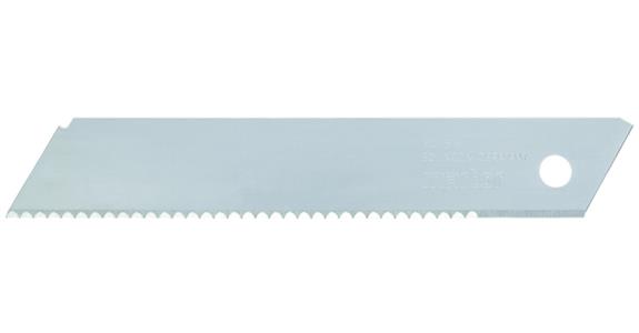 Polystyrene blades w. serrated bl. pack=