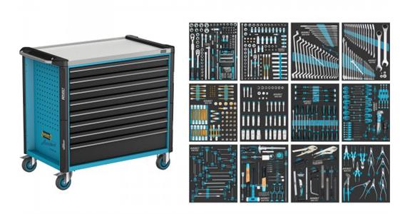Filled workshop trolley 179NXXL8D/619