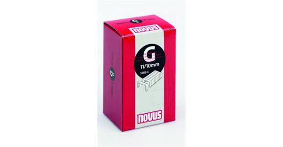 Tacker staples A 11, 10 mm, pack of 5,000 pieces