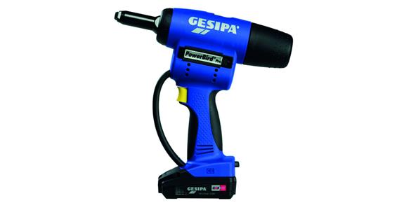 Blind riveter Powerbird Pro 18 V 2.0 Ah