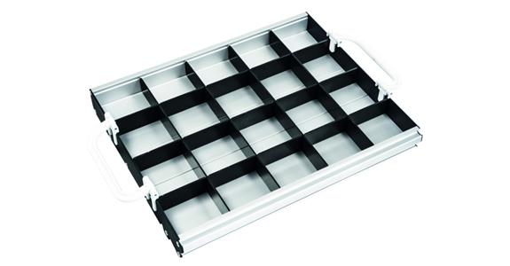 CLIP-O-FLEX insert dividers for 345x260 mm tray