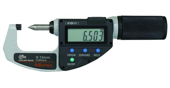 Quickmike IP65 dig. micrometer 0-15 mm, f. crimp heights, data output