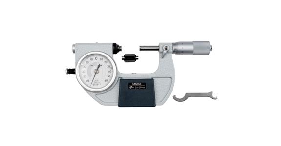IP54 precision pointer micrometer 25-50 mm