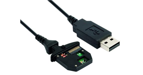 Data cable, power to USB, 3 m