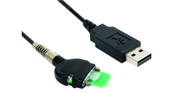 Data cable, inductive to USB, 3 m